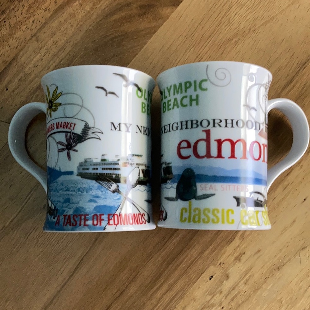 Set of 2 Rosanna Mugs - Edmonds, Washington